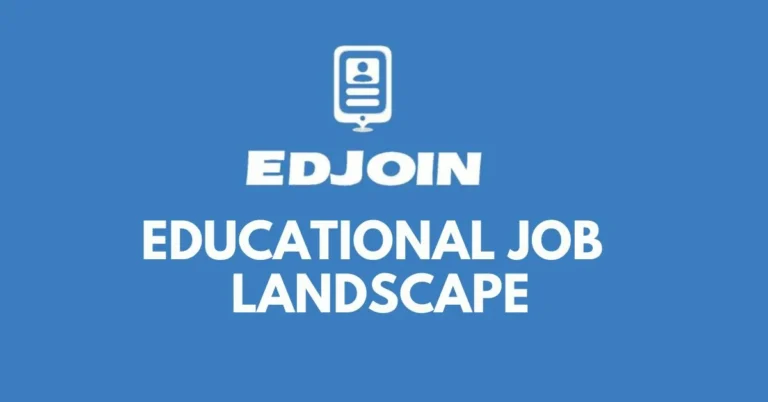 Edjoin: Navigating the Educational Job Landscape