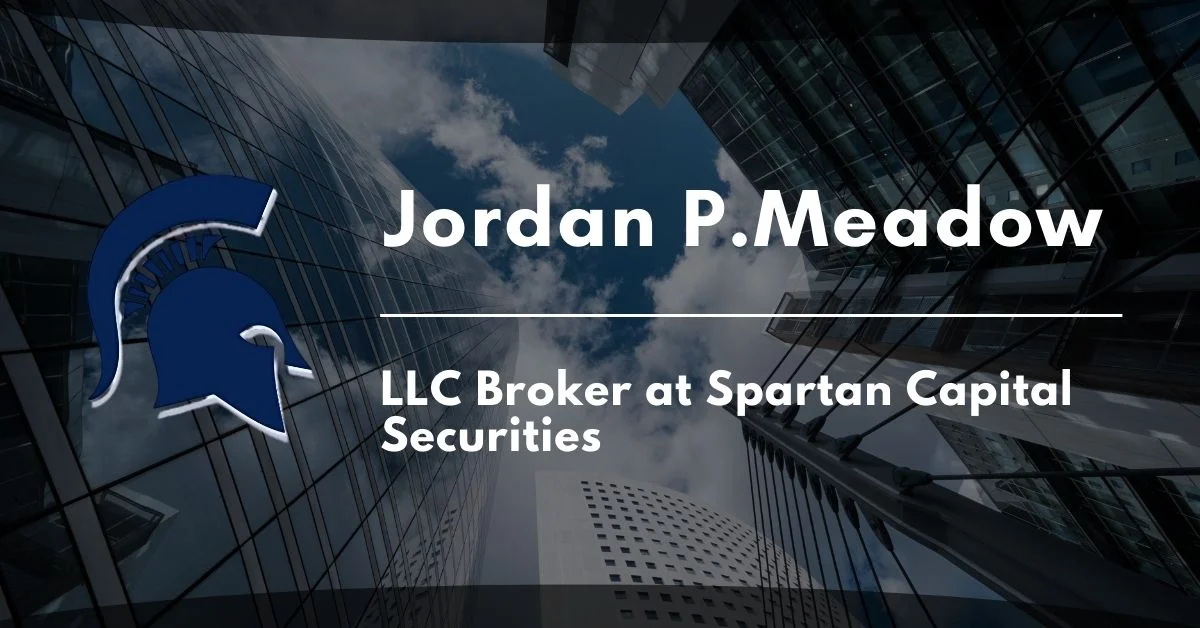 Spartan Capital Securities LLC Broker Jordan Meadow