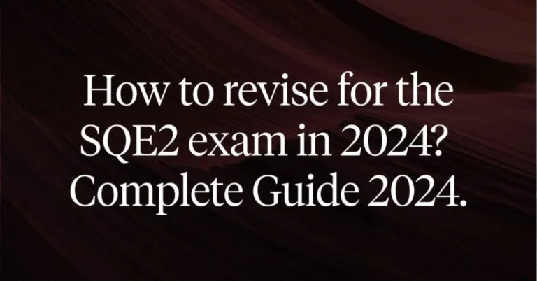 SQE2 exam