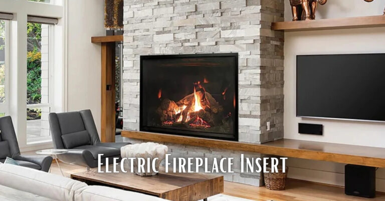 Electric Fireplace Insert