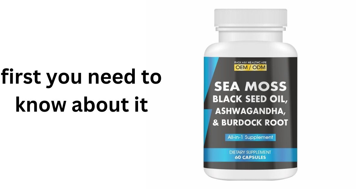 sea moss black seed oil