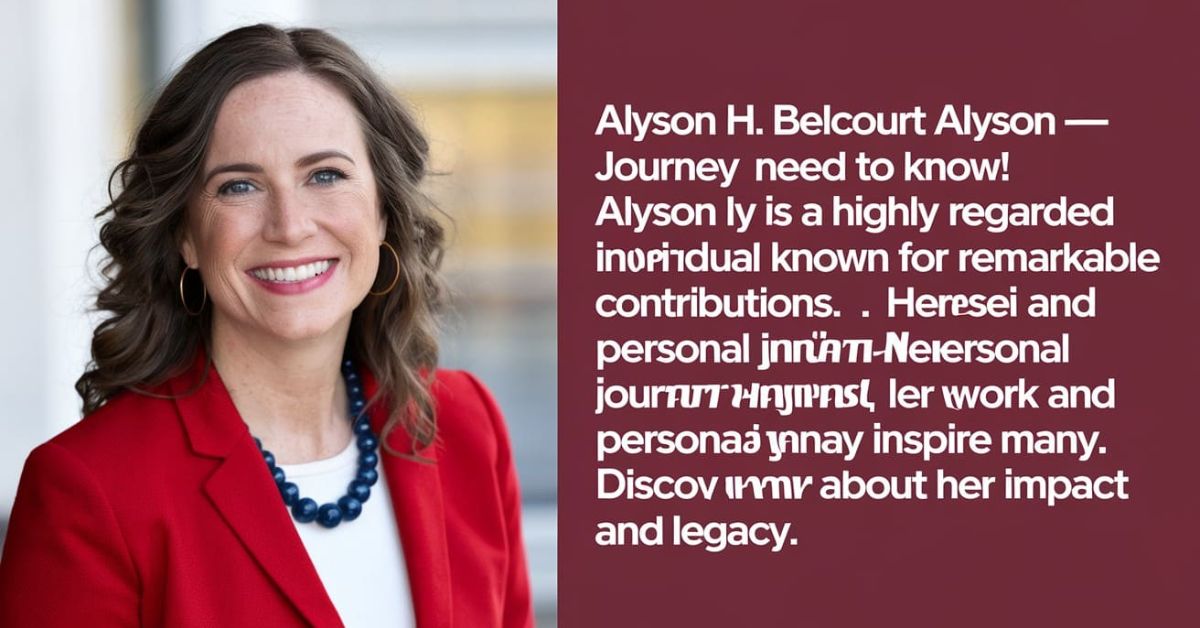 Alyson H Belcourt 38 years old