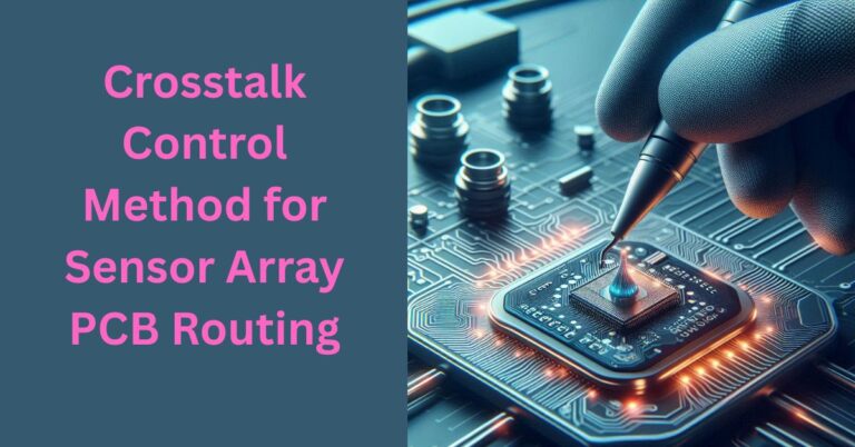 Sensor Array PCB Routing